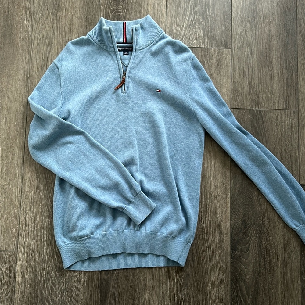 Blue Tommy Hilfiger Sweater
